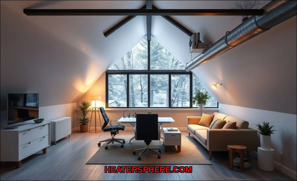 Clean vector illustration of best way to heat cold