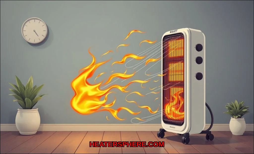 Clean vector illustration of do oil filled heaters