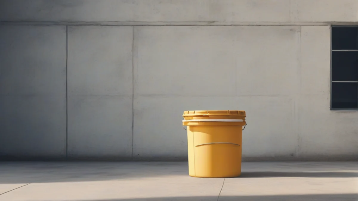a container showing dark, degraded old coolant