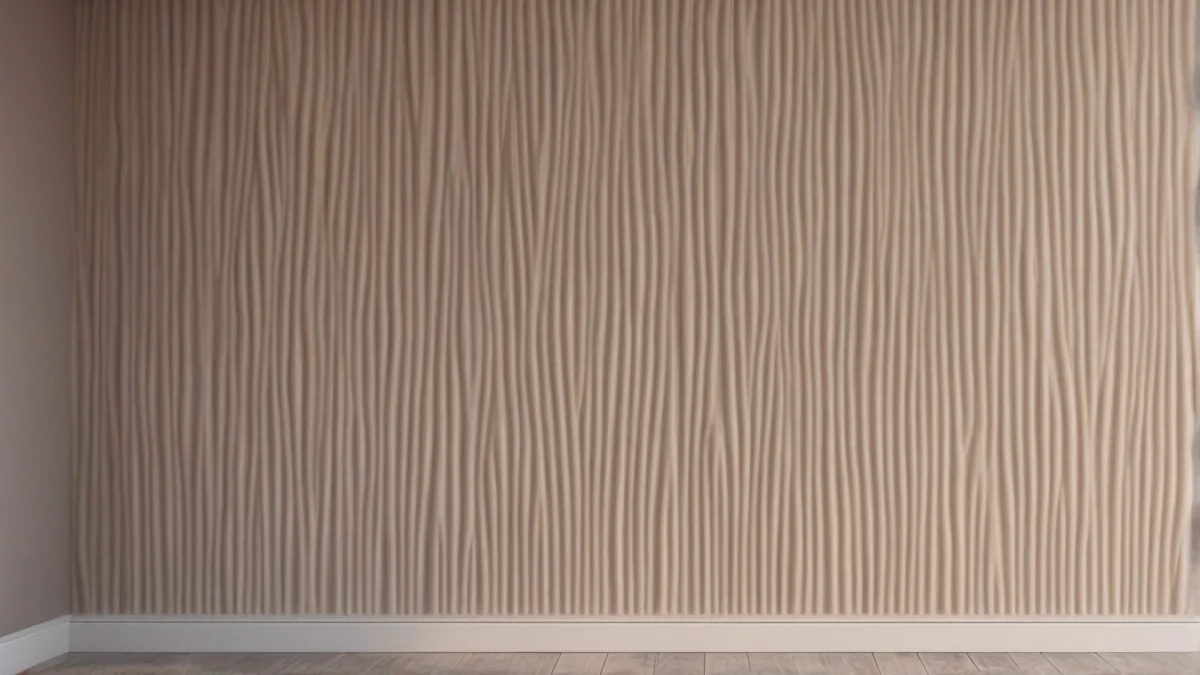 A section of a wall demonstrating proper insulation with no visible gaps.