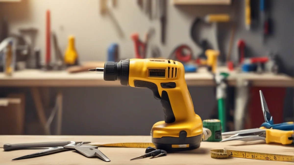 Basic tools for installing a letterbox draught excluder