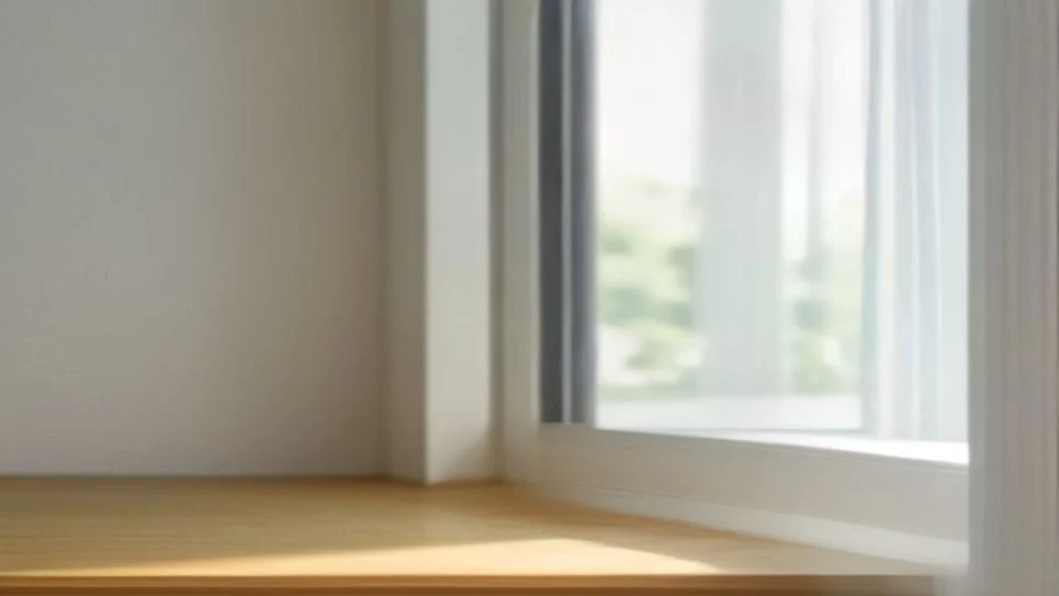 a fabric draft stopper placed on a window sill to block cold air