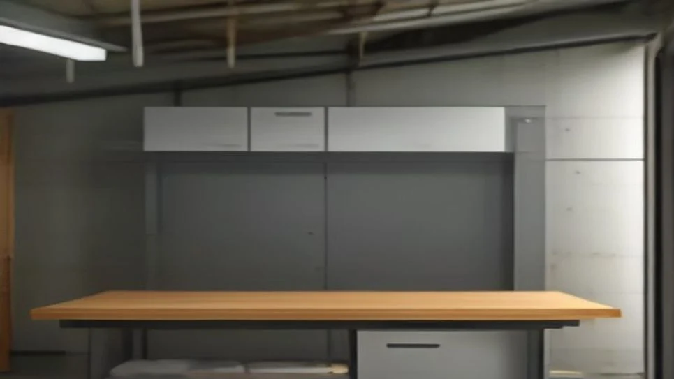 Different types of insulation materials displayed on a workbench